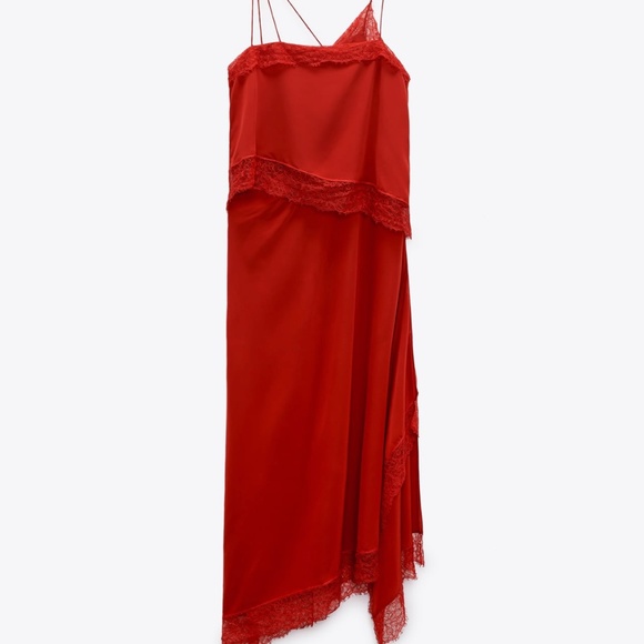 Zara limited edition lace slip dress - Picture 4 of 7